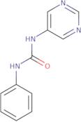 3-Phenyl-1-(pyrimidin-5-yl)urea