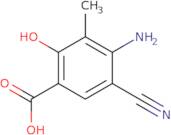 4-Amino-5-cyano-2-hydroxy-3-methylbenzoic acid