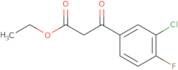 Ethyl 3-(3-chloro-4-fluorophenyl)-3-oxopropanoate