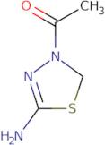 1-(5-Amino-2,3-dihydro-1,3,4-thiadiazol-3-yl)ethan-1-one