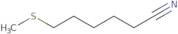 6-(Methylsulfanyl)hexanenitrile