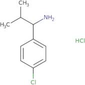 1-(4-Chlorophenyl)-2-methylpropan-1-amine hydrochloride