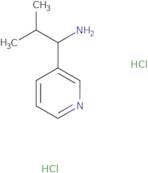 [2-Methyl-1-(3-pyridinyl)propyl]amine dihydrochloride