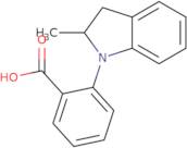 2-(2-Methyl-2,3-dihydro-1H-indol-1-yl)benzoic acid