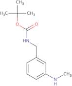 tert-Butyl N-{[3-(methylamino)phenyl]methyl}carbamate