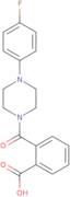 2-[4-(4-Fluorophenyl)piperazine-1-carbonyl]benzoicacid