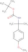 tert-Butyl N-[2-(4-methoxyphenyl)propan-2-yl]carbamate