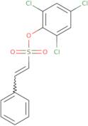 (E)-(2,4,6-Trichlorophenyl 2-phenylethene-1-sulfonate)