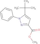 Methyl 5-tert-butyl-1-phenyl-1H-pyrazole-3-carboxylate