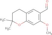 7-Methoxy-2,2-dimethylchromane-6-carbaldehyde