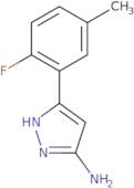 3-(2-Fluoro-5-methylphenyl)-1H-pyrazol-5-amine