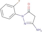 5-Amino-2-(2-fluorophenyl)-2,4-dihydro-3H-pyrazol-3-one