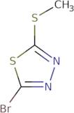 2-Bromo-5-(methylsulfanyl)-1,3,4-thiadiazole