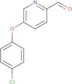 5-(4-Chlorophenoxy)pyridine-2-carbaldehyde