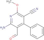 6-Amino-5-formyl-2-methoxy-4-phenylnicotinonitrile