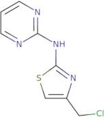 N-[4-(Chloromethyl)-1,3-thiazol-2-yl]pyrimidin-2-amine