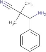 3-Amino-2,2-dimethyl-3-phenylpropanenitrile