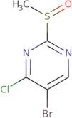 5-Bromo-4-chloro-2-(methylsulfinyl)pyrimidine