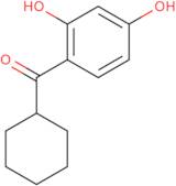 4-Cyclohexanecarbonylbenzene-1,3-diol