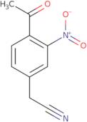 2-(4-Acetyl-3-nitrophenyl)acetonitrile