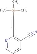 2-(2-Trimethylsilylethynyl)pyridine-3-carbonitrile