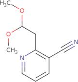 2-(2,2-Dimethoxyethyl)nicotinonitrile