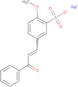 Sodium 2-methoxy-5-[3-oxo-3-phenylprop-1-en-1-yl]benzene-1-sulfonate