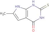 2-Mercapto-6-methyl-7H-pyrrolo[2,3-d]pyrimidin-4-ol