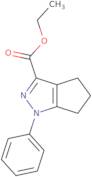 Ethyl 1-phenyl-1H,4H,5H,6H-cyclopenta[C]pyrazole-3-carboxylate