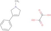 1-Methyl-3-phenyl-2,5-dihydro-1H-pyrrole oxalate