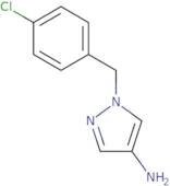 1-[(4-Chlorophenyl)methyl]-1H-pyrazol-4-amine