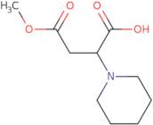 4-Methoxy-4-oxo-2-(piperidin-1-yl)butanoic acid