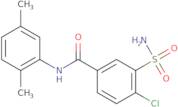 4-chloro-N-(2,5-dimethylphenyl)-3-sulfamoylbenzamide