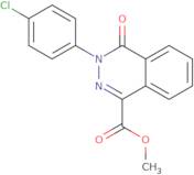 Methyl 3-(4-chlorophenyl)-4-oxo-3,4-dihydro-1-phthalazinecarboxylate