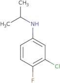 3-Chloro-4-fluoro-N-(propan-2-yl)aniline