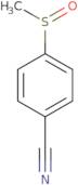 -4(methylsulfinyl)benzonitrile