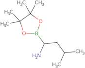 3-Methyl-1-(4,4,5,5-tetramethyl-1,3,2-dioxaborolan-2-yl)butan-1-amine