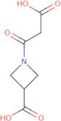 1-(2-Carboxyacetyl)azetidine-3-carboxylic acid