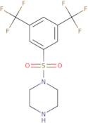 1-[3,5-Bis(trifluoromethyl)benzenesulfonyl]piperazine