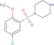 1-(5-Chloro-2-methoxybenzenesulfonyl)piperazine