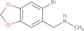 [(6-Bromo-1,3-dioxaindan-5-yl)methyl](methyl)amine