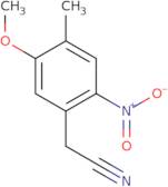 2-(5-Methoxy-4-methyl-2-nitrophenyl)acetonitrile