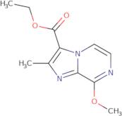 Ethyl 8-methoxy-2-methylimidazo[1,2-a]pyrazine-3-carboxylate