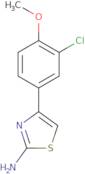 4-(3-Chloro-4-methoxyphenyl)-1,3-thiazol-2-amine