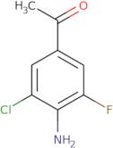 1-(4-Amino-3-chloro-5-fluorophenyl)ethan-1-one