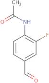 N-(2-Fluoro-4-formylphenyl)acetamide