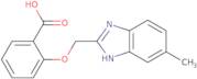 2-((5-Methyl-1H-benzo[D]imidazol-2-yl)methoxy)benzoic acid