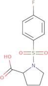 (2S)-1-(4-Fluorobenzenesulfonyl)pyrrolidine-2-carboxylic acid