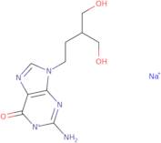 Sodium 4-(2-amino-6-oxo-6,9-dihydro-1H-purin-9-yl)-2-(hydroxymethyl)butan-1-olate