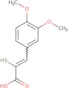 3-(3,4-Dimethoxyphenyl)-2-sulfanylprop-2-enoic acid